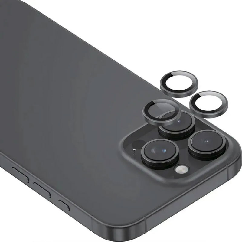 گالری محافظ لنز دوربین موبایل اپل iPhone 16 Pro و iPhone 16 ProMax گرین لاین مدل HD Plus