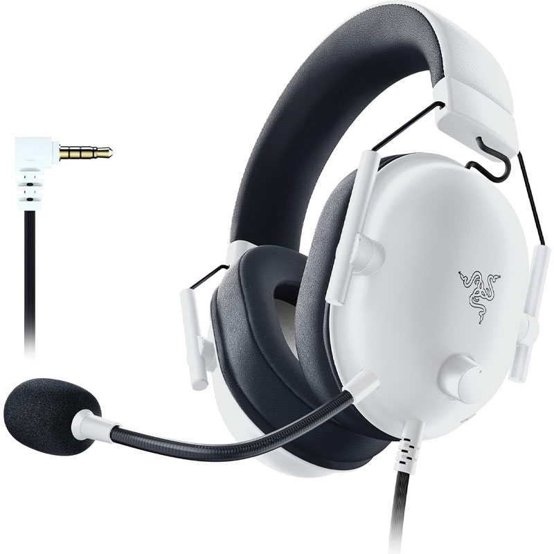 هدفون گیمینگ ریزر مدل BLACKSHARK V2 X سفید