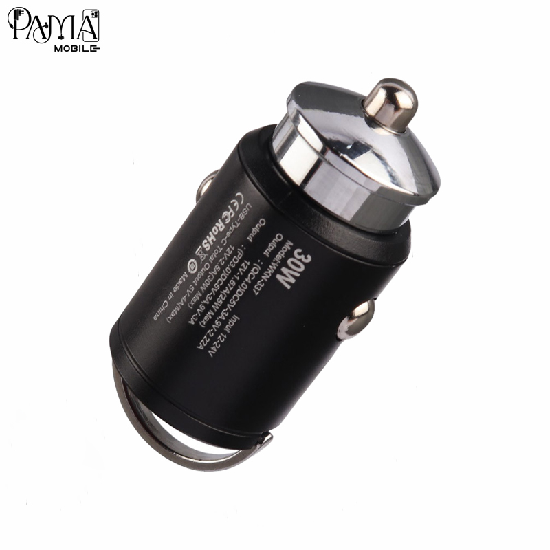 شارژر فندکی فست شارژ WKN-337 3A QC4.0 PD 30W