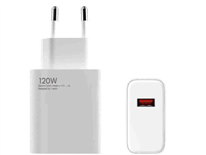 شارژر دیواری یو اس بی سوپر فست شارژ 120 وات شیائومی Xiaomi 120w USB charger
