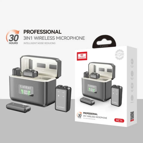 میکروفن یقه ای ارلدام مدل Mc14