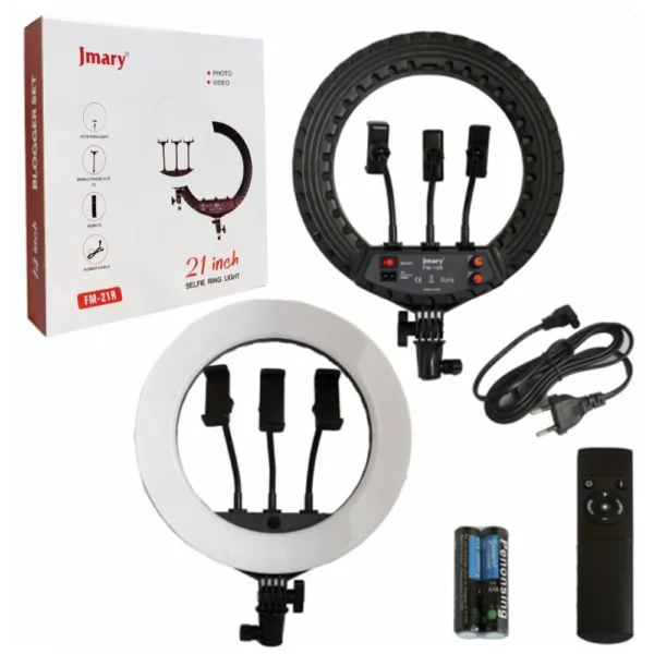 رینگ لایت بدون پایه JMARY FM-21