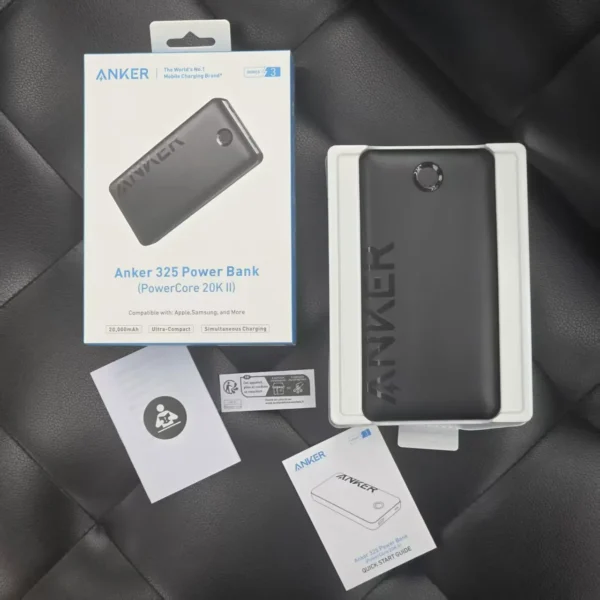 پاوربانک انکر مدل ANKER 325 ظرفیت ۲۰۰۰۰ میلی‌آمپر