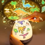 چراغ شب خواب تخم مرغي کدE27