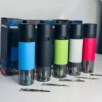 قلیان ماشینی سیلیکونی با سری فلزی هوکا