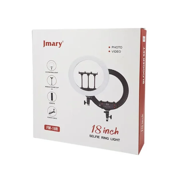 رینگ لایت بدون پایه JMARY FM-18