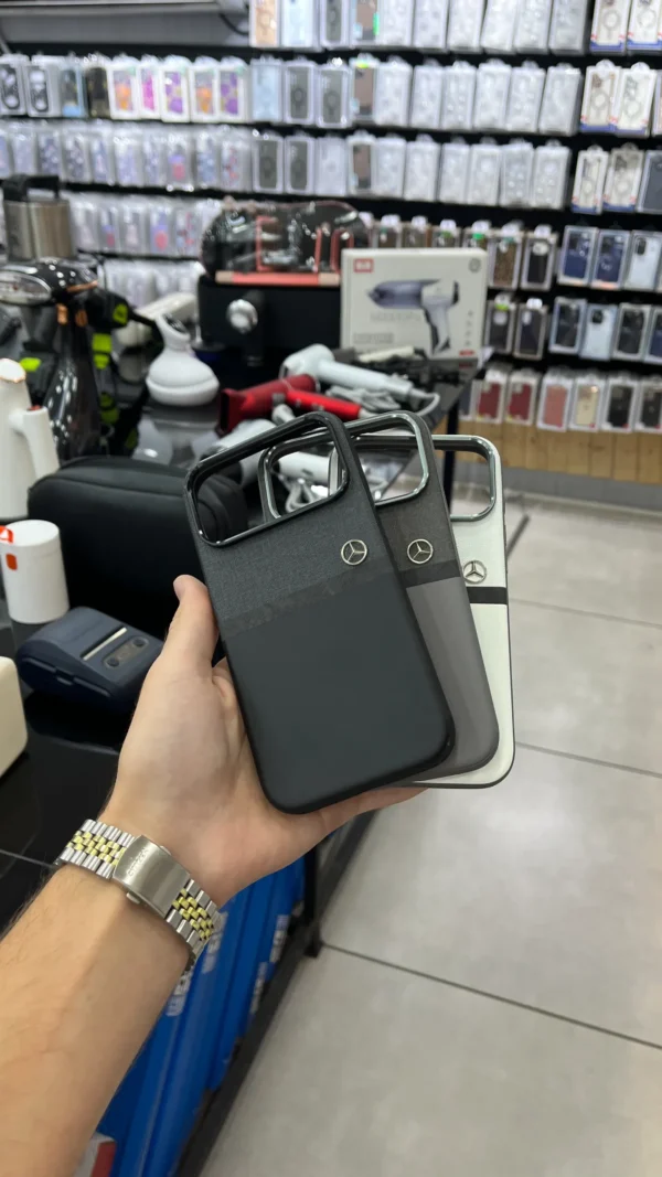 کاور چرم اورجینال برند benz